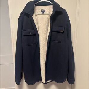 Smith's Navy Jacket with Cream Lining